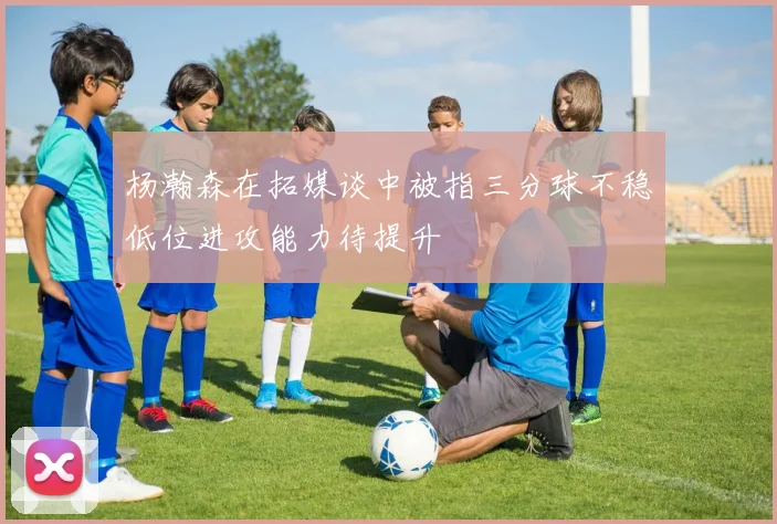杨瀚森在拓媒谈中被指三分球不稳低位进攻能力待提升