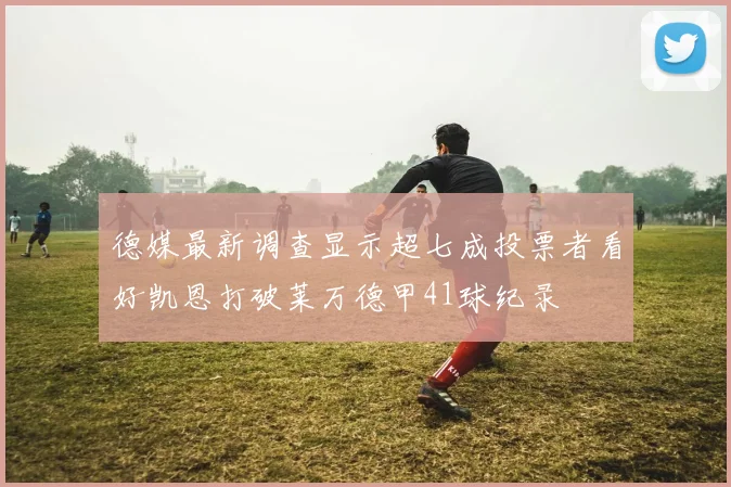 德媒最新调查显示超七成投票者看好凯恩打破莱万德甲41球纪录